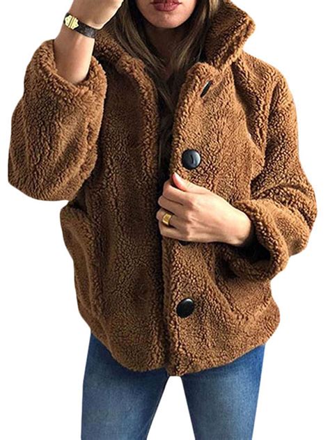 women's teddy bear jacket.